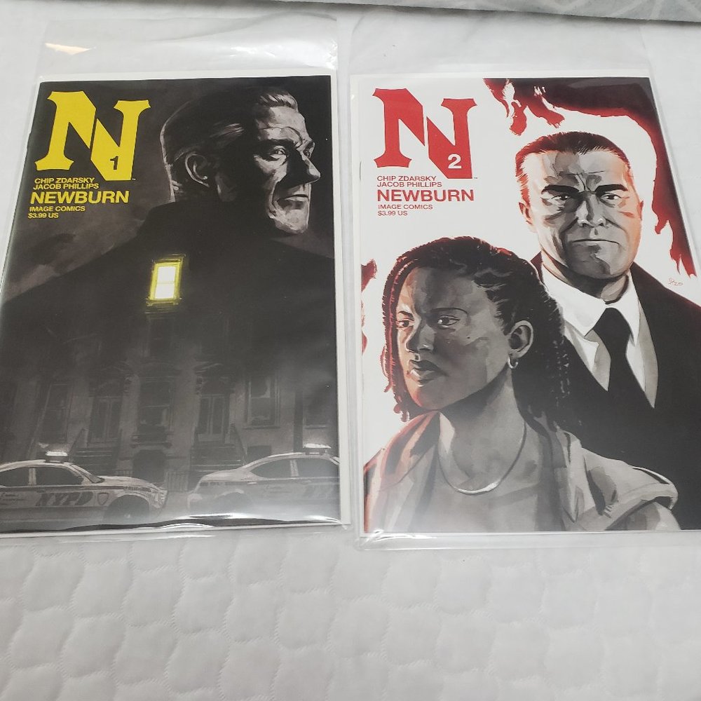 Newburn #1 & #2 Comic Books